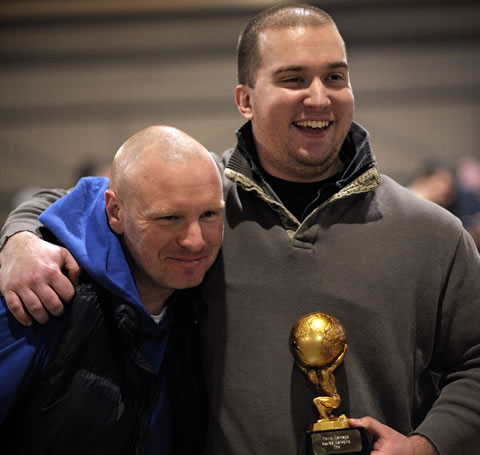 Hywel Owen-Thomas came 2nd in his first ever competition, Celtic Carnage in February 2012.  Hywel is now competing at Wales' Strongest Man 2012