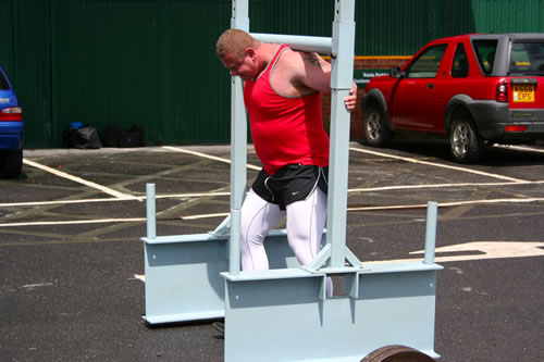 Rob Bush - Competitor at Wales' Strongest Man 2012